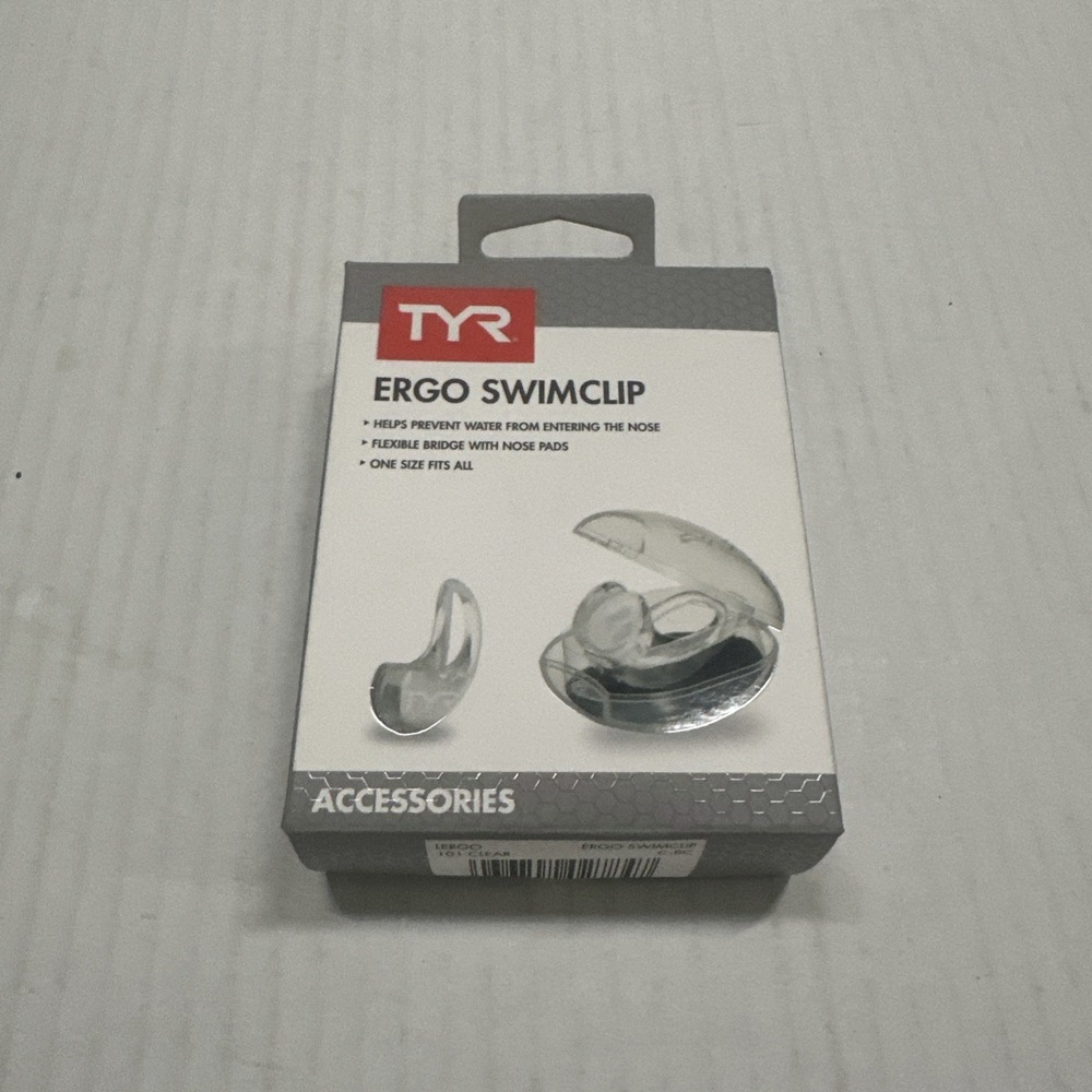 TYR Ergo Swimclip Swim Clip Nose W Case